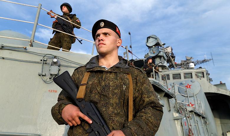 Морской пехотинец ВМФ РФ 