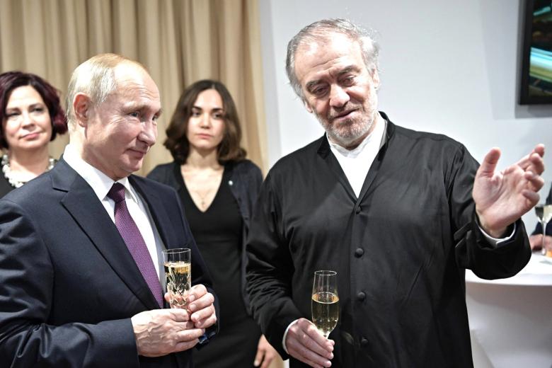 Владимир Путин и Валерий Гергиев