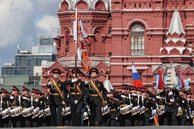 Парад в честь победы в Великой Отечественной войне в Москве