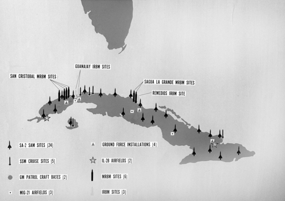 Размещение советских ракет на острове Куба