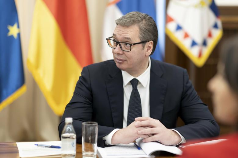 Президент республики Сербия Александар Вучич