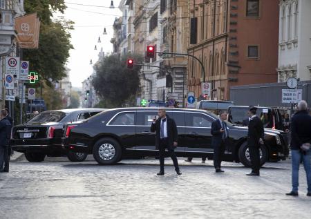В кортеже Байдена на G20 насчитали рекордное количество машин