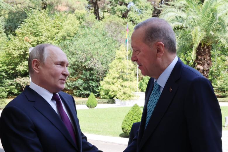 Владимир Путин и Реджеп Эрдоган