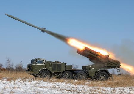 Российские артиллеристы в ДНР уничтожили украинский миномет