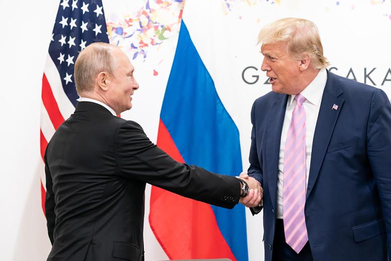 Владимир Путин и Дональд Трамп