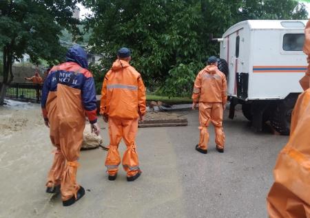 В Крыму затопило несколько населённых пунктов