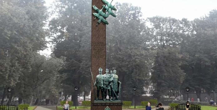 Макет памятника