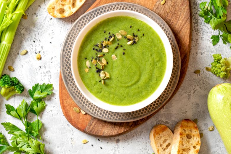Овощной суп: рецепт с кабачками для диетического стола номер 5