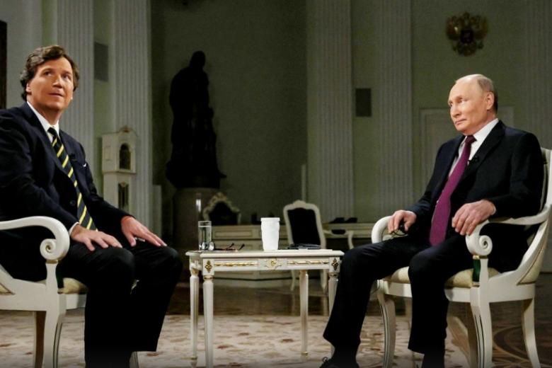 Такер Карлсон, Владимир Путин