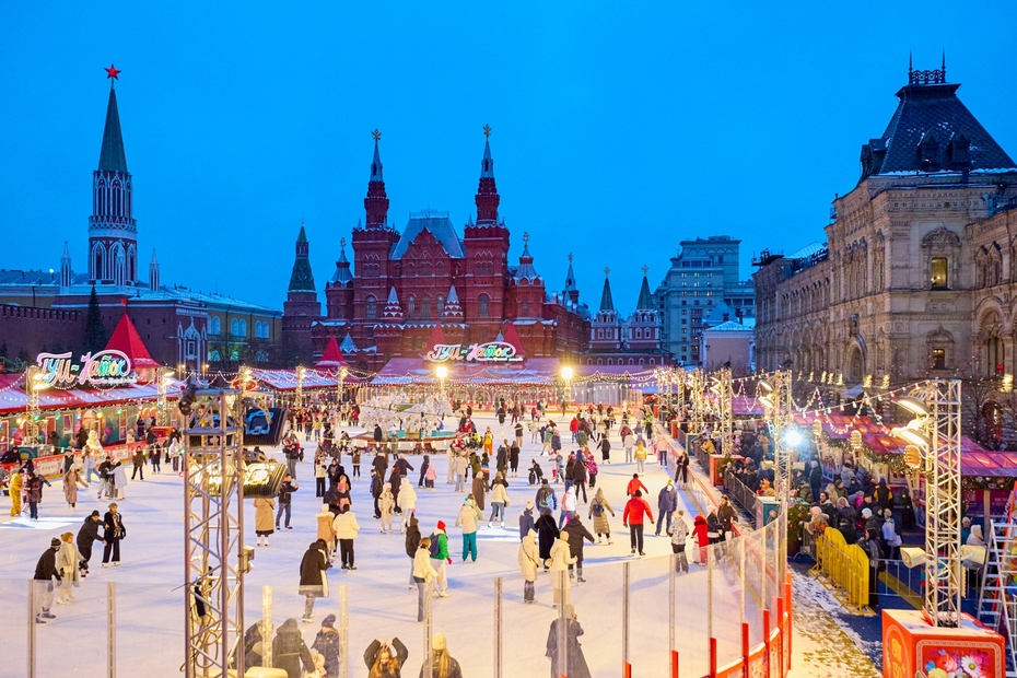 Мероприятия в новогоднюю ночь в Москве