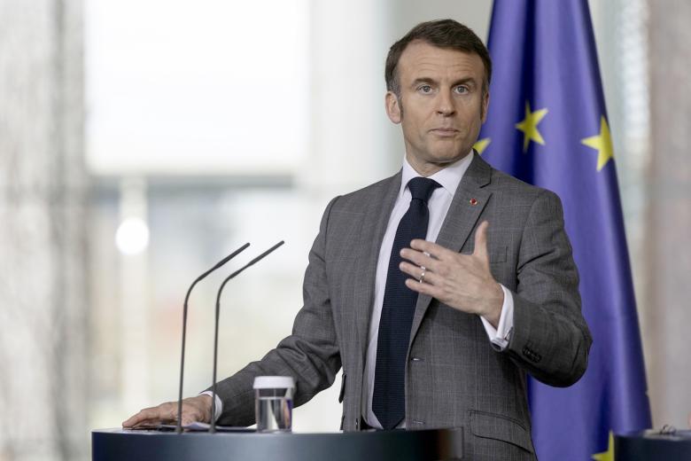 Президент Франции Эммануэль Макрон