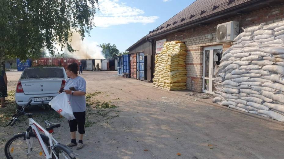 Последствия обстрела ВСУ поселка Уразово