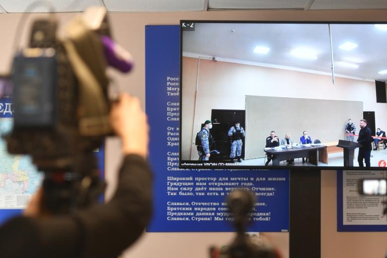 Трансляция выездного заседания Лефортовского суда Москвы по делу Алексея Навального