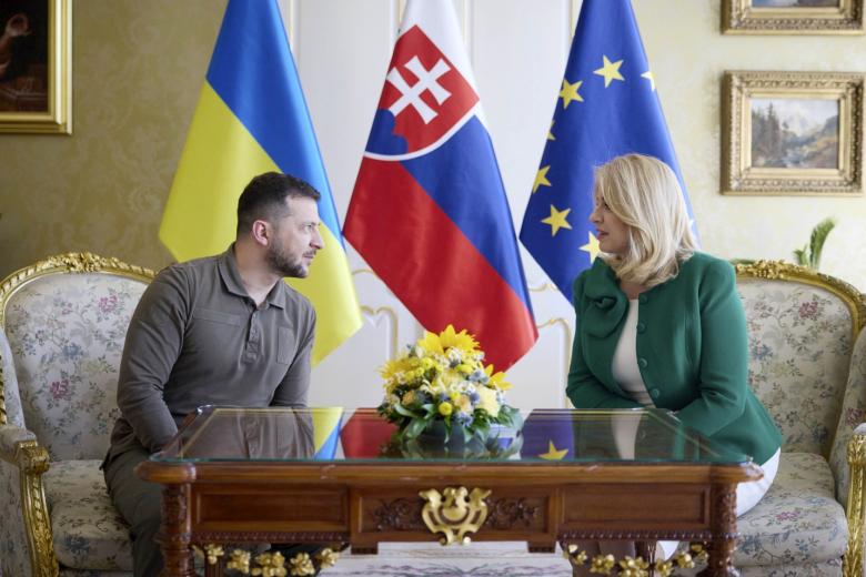 Владимир Зеленский, Зузана Чапутова