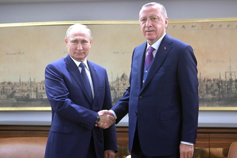 Владимир Путин и Реджеп Тайип Эрдоган