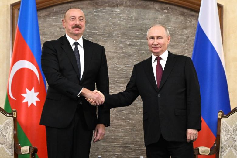 Ильхам Алиев и Владимир Путин