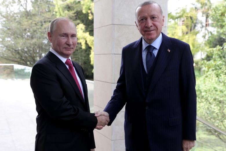 Встреча с Президентом Турции Реджепом Тайипом Эрдоганом, 2021