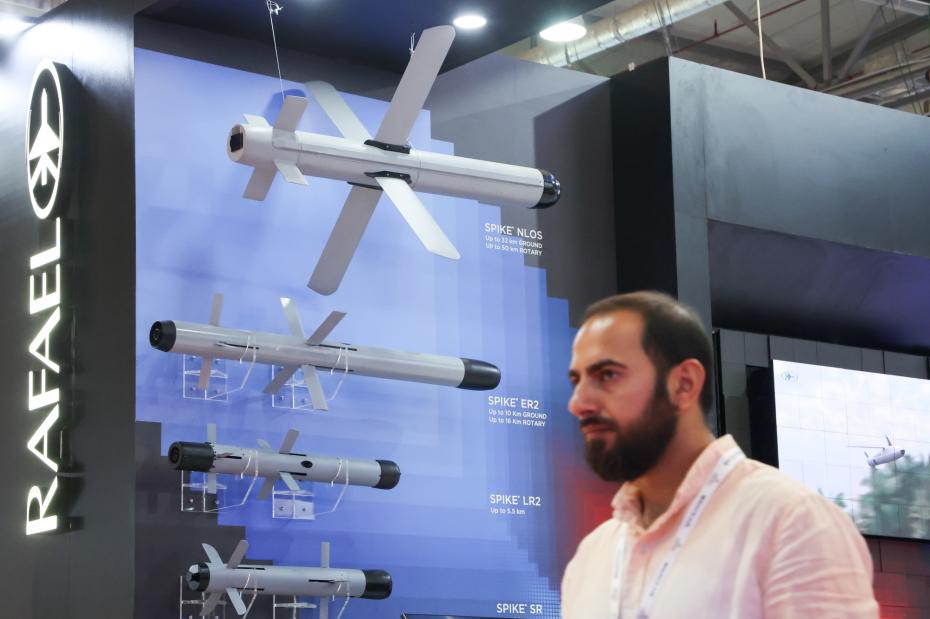 Стенд компании Rafael. Выставка ADEX 2024 в Баку