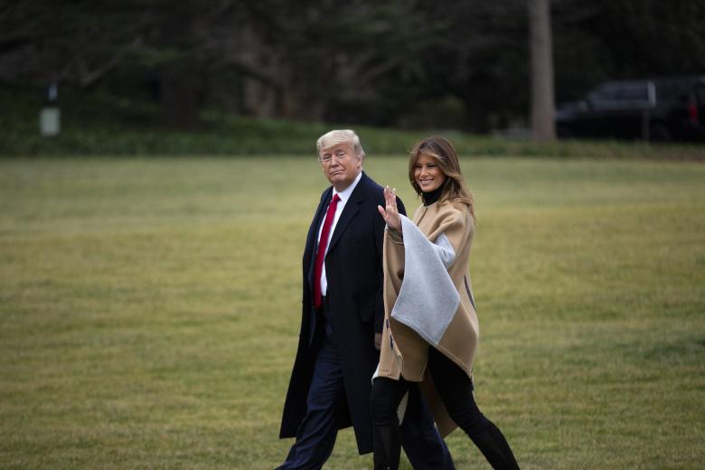 Дональд и Мелания Трамп
