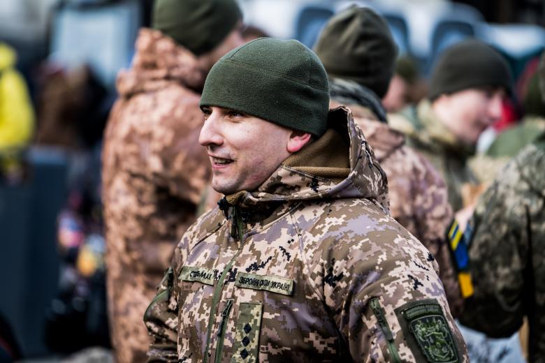 Солдат Вооружённых сил Украины
