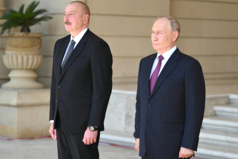 Ильхам Алиев и Владимир Путин