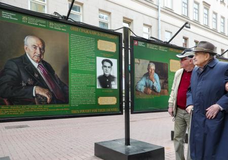 На улицах городов Северной Осетии появятся портреты ветеранов ВОВ