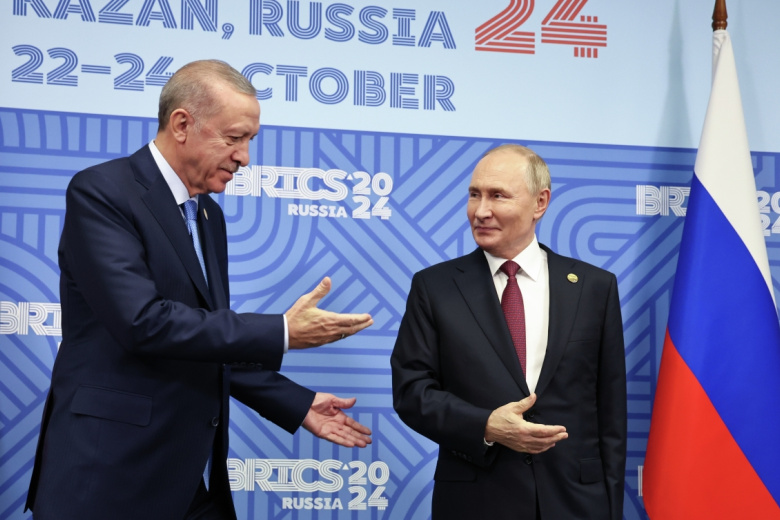 Владимир Путин и Реджеп Тайип Эрдоган