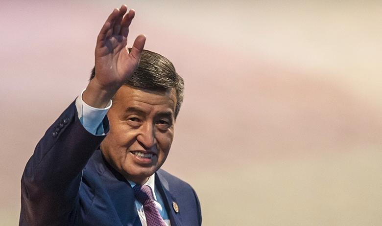Президент Киргизии Сооронбай Жээнбеков