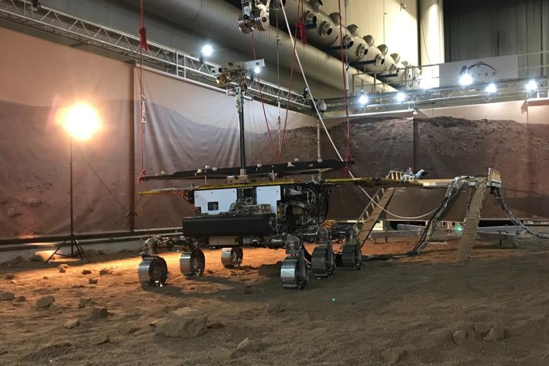 Первая симуляция движения марсохода ExoMars 2022