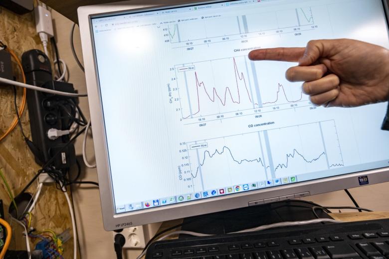 Исследовательская станция зафиксировала повышенный уровень газообразного метана в воздухе после обнаружения утечек на газопроводах «Северный поток — 1» и «Северный поток — 2» в Балтийском море