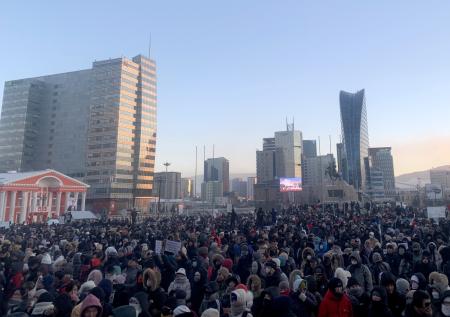 Власти Улан-Батора издали указ о силовом разгоне протестующих