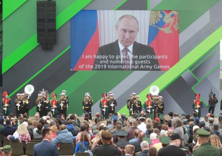 Путин: Армейские международные игры стали замечательной традицией