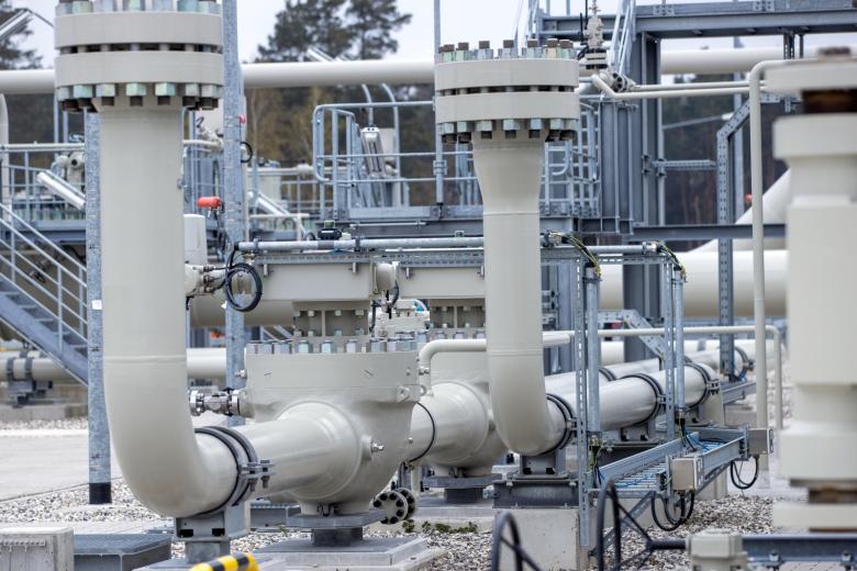 Объекты на территории газораспределительного центра магистрального газопровода