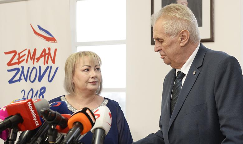 Ивана и Милош Земан