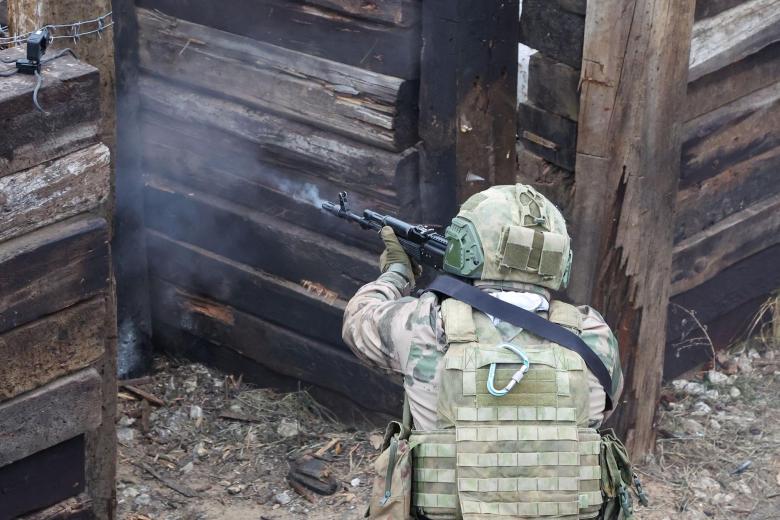 Военнослужащий ВС РФ в зоне СВО