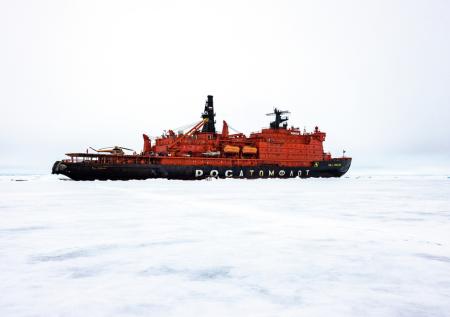 Атомный ледокол «50 лет Победы» получил повреждения в Карском море