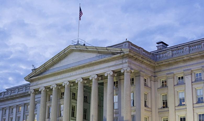 Здание Министерства финансов США