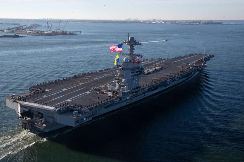 Авианосец USS Gerald R. Ford
