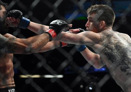 Сэндхаген вырубил Эдгара коленом на турнире UFC