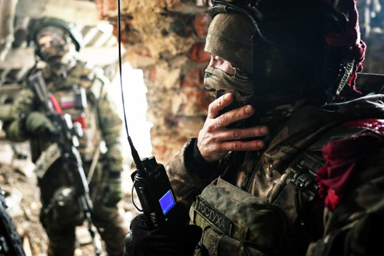 Военнослужащие батальонной тактической группы ВС РФ