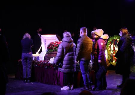 В Москве простились с Валерием Гаркалиным: фото церемонии