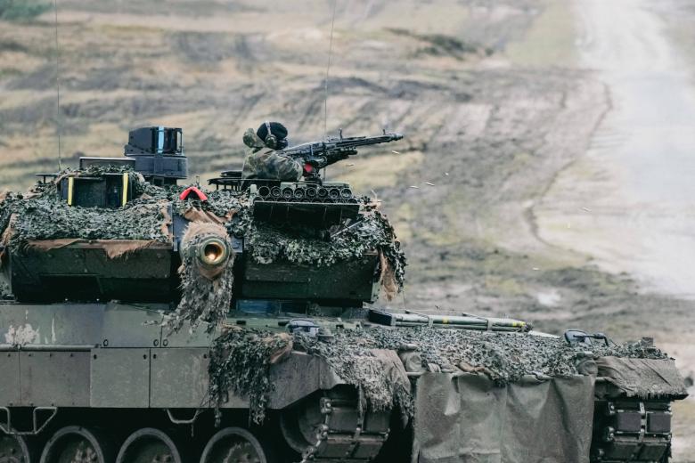 Немецкий боевой танк Leopard