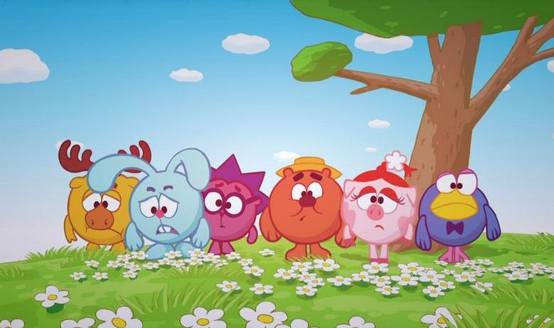 Кадр из мультфильма «Смешарики»