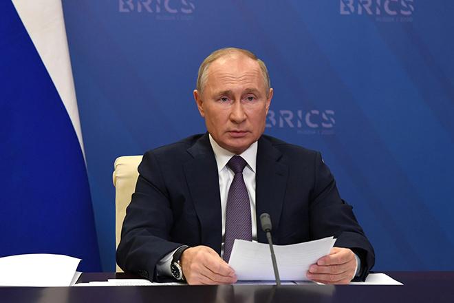 Президент РФ Владимир Путин