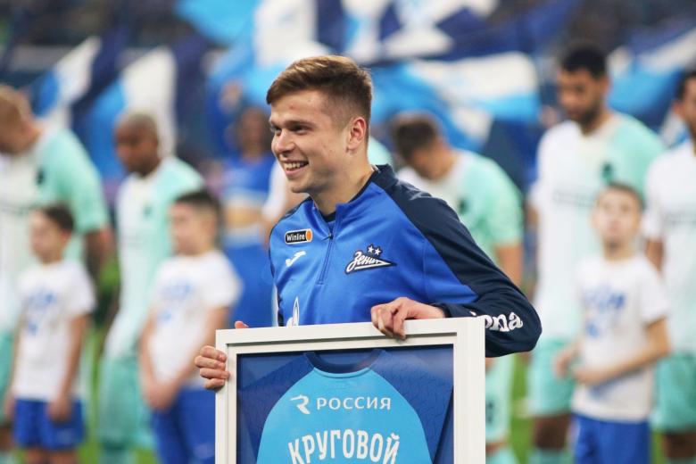 Игрок ФК «Зенит» Данил Круговой