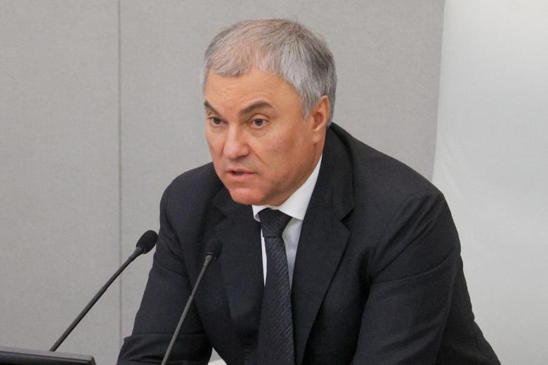 Председатель Государственной думы Вячеслав Володин