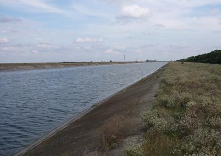 Первый сельхозпроизводитель Крыма получил воду из Северо-Крымского канала
