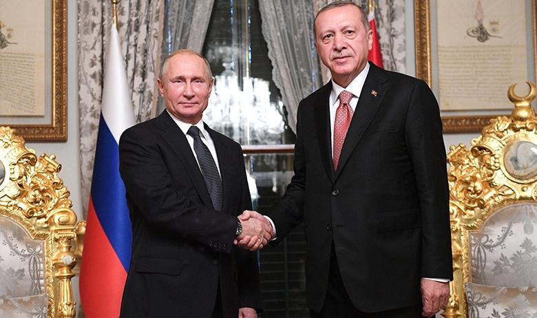 Владимир Путин и Реджеп Эрдоган