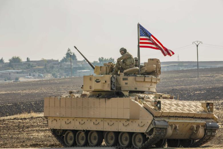 Солдат США в Сирии