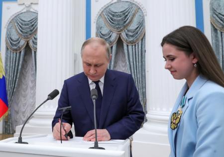 В США насторожились из-за слов Путина о Валиевой